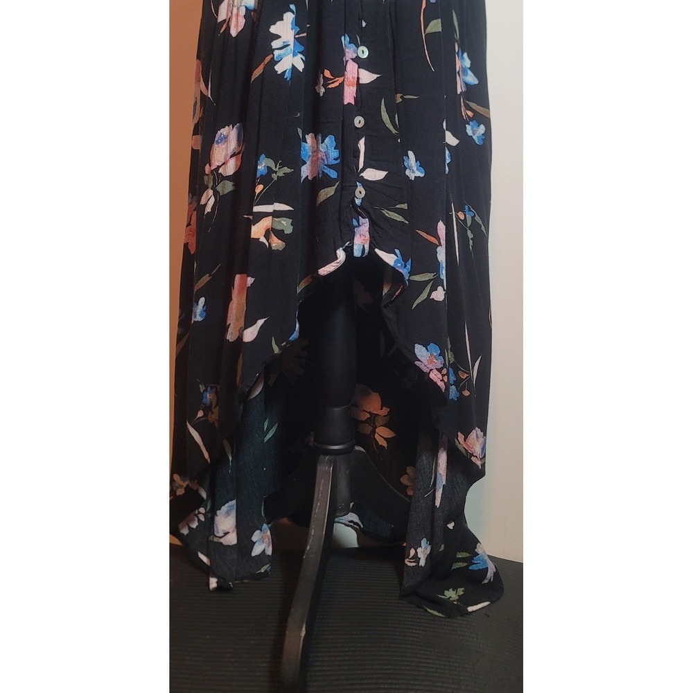 O'NEILL Women's Boyce Maxi Dress Floral Black Size M - Picture 4 of 9